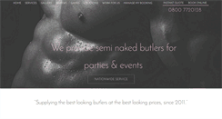 Desktop Screenshot of buffnakedbutlers.co.uk